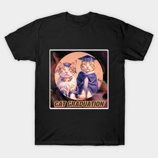 Cat Graduation T-Shirt